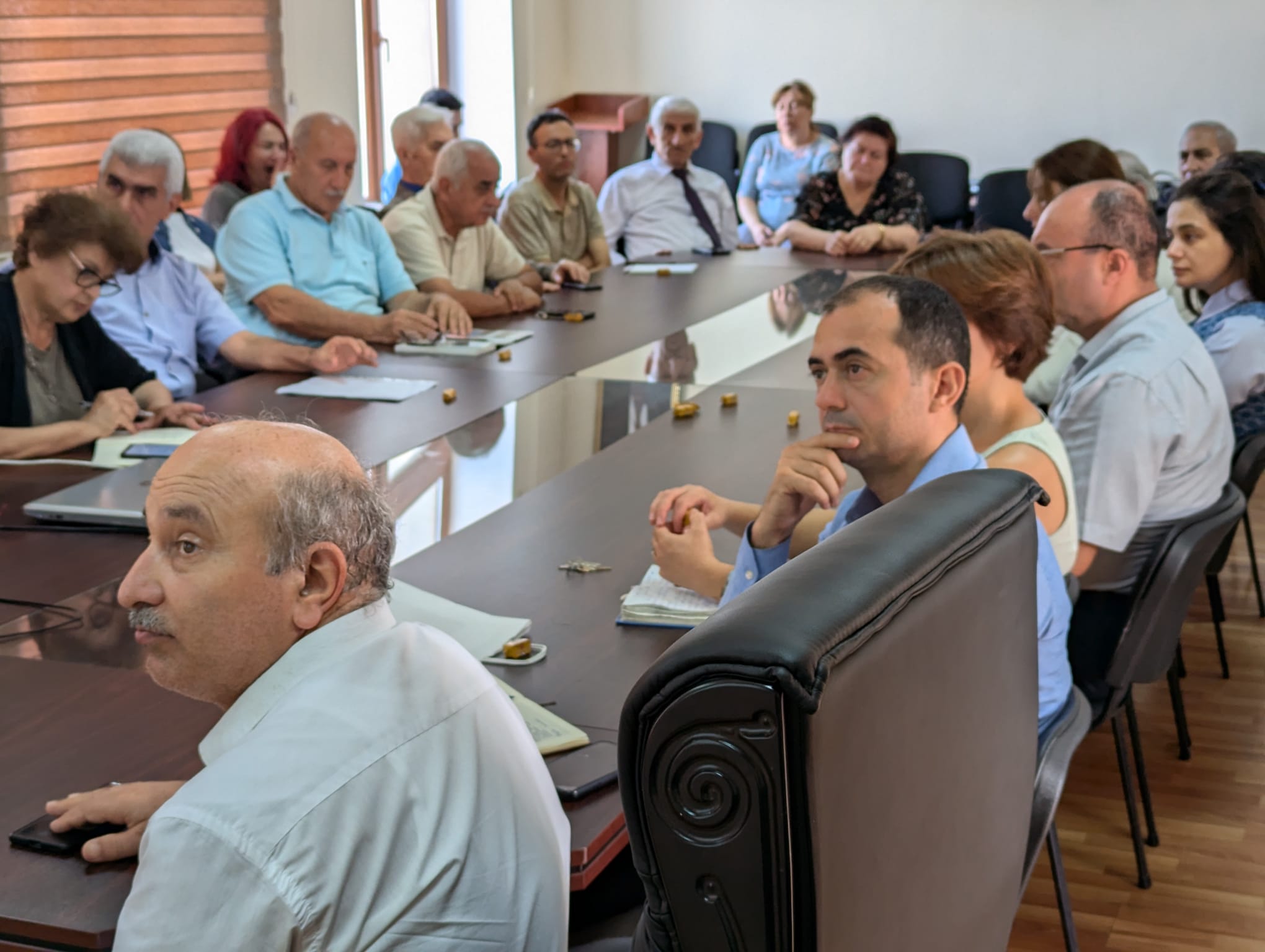 Wykład prof. UJK dr hab. M. Górskiej-Zabielskiej w Azerskiej Akademii Nauk oraz wizyta w Zakładzie Geomorfologii AAN w Baku, Azerbejdżan