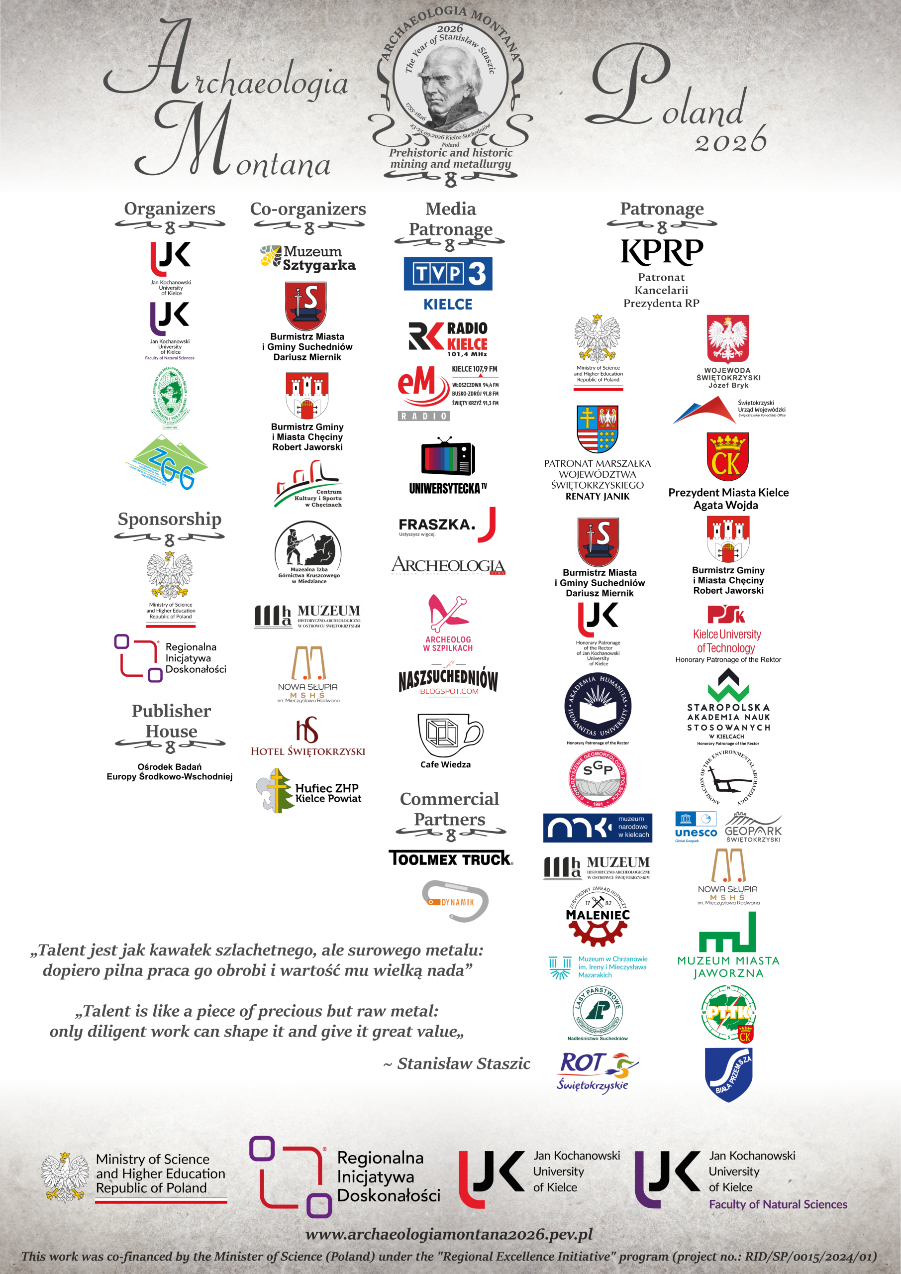 logotypy sponsorów konferencji